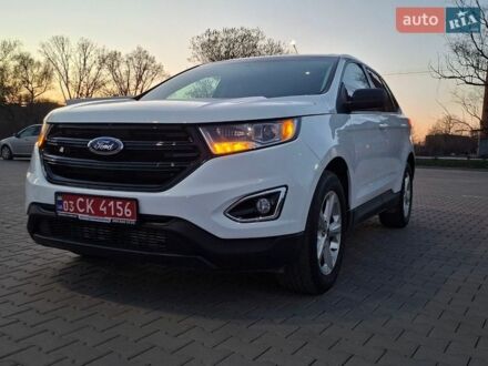 Білий Форд Едж, об'ємом двигуна 2 л та пробігом 146 тис. км за 15300 $, фото 1 на Automoto.ua