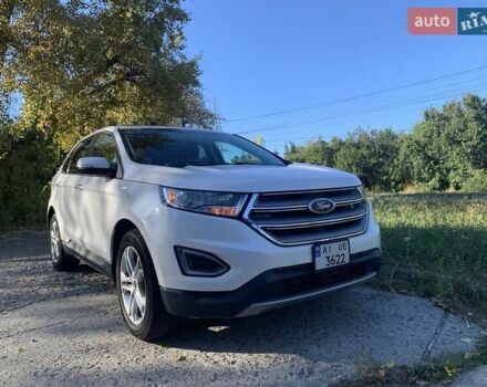 Белый Форд Эдж, объемом двигателя 2 л и пробегом 124 тыс. км за 19999 $, фото 1 на Automoto.ua