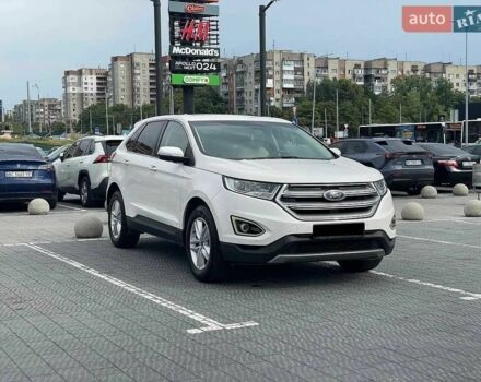 Белый Форд Эдж, объемом двигателя 2 л и пробегом 84 тыс. км за 14952 $, фото 1 на Automoto.ua