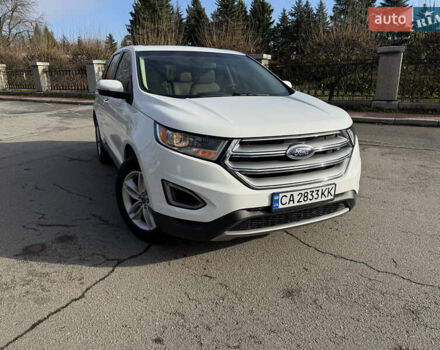 Белый Форд Эдж, объемом двигателя 2 л и пробегом 212 тыс. км за 14899 $, фото 1 на Automoto.ua