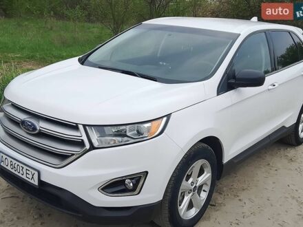 Білий Форд Едж, об'ємом двигуна 2 л та пробігом 199 тис. км за 12500 $, фото 1 на Automoto.ua