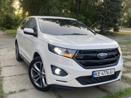 Форд Едж 2017 у Дніпро (Дніпропетровську) на Automoto.ua Білий Форд Едж, об'ємом двигуна 2.7 л та пробігом 96 тис. км за 19900 $, фото 1 на Automoto.ua