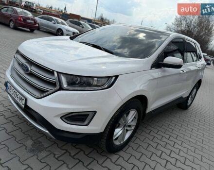 Белый Форд Эдж, объемом двигателя 3.5 л и пробегом 122 тыс. км за 16600 $, фото 1 на Automoto.ua