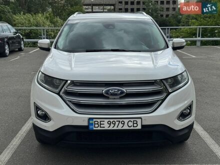 Білий Форд Едж, об'ємом двигуна 2 л та пробігом 124 тис. км за 19700 $, фото 1 на Automoto.ua