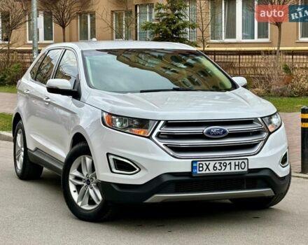 Белый Форд Эдж, объемом двигателя 3.5 л и пробегом 152 тыс. км за 15999 $, фото 1 на Automoto.ua