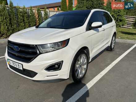Форд Эдж 2017 в Лубнах на Automoto.ua Белый Форд Эдж, объемом двигателя 3.5 л и пробегом 150 тыс. км за 18800 $, фото 1 на Automoto.ua