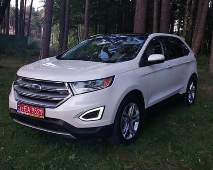 Білий Форд Едж, об'ємом двигуна 2 л та пробігом 215 тис. км за 13300 $, фото 1 на Automoto.ua