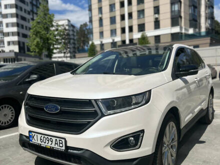 Белый Форд Эдж, объемом двигателя 2 л и пробегом 160 тыс. км за 18000 $, фото 1 на Automoto.ua