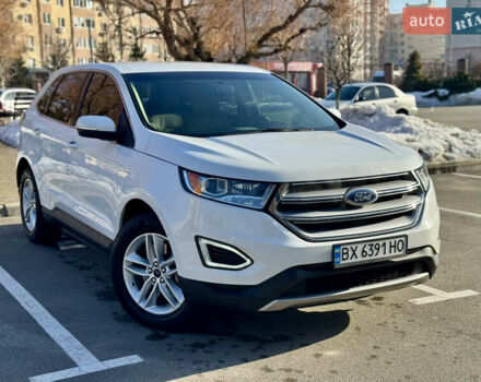Белый Форд Эдж, объемом двигателя 3.5 л и пробегом 152 тыс. км за 16499 $, фото 1 на Automoto.ua