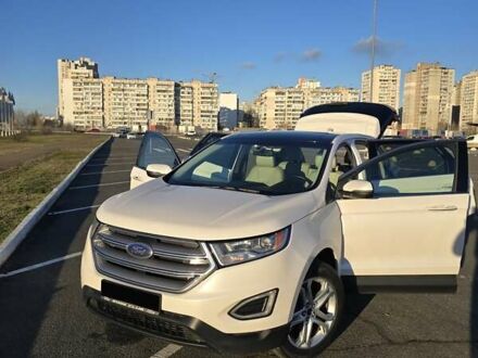 Белый Форд Эдж, объемом двигателя 2 л и пробегом 170 тыс. км за 17500 $, фото 1 на Automoto.ua