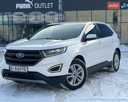 Белый Форд Эдж, объемом двигателя 2 л и пробегом 130 тыс. км за 16890 $, фото 1 на Automoto.ua