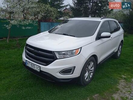 Форд Эдж 2017 в Ивано-Франковске на Automoto.ua Белый Форд Эдж, объемом двигателя 2 л и пробегом 170 тыс. км за 14999 $, фото 1 на Automoto.ua