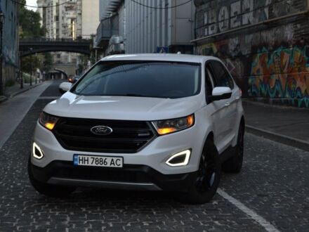 Белый Форд Эдж, объемом двигателя 2 л и пробегом 176 тыс. км за 14500 $, фото 1 на Automoto.ua