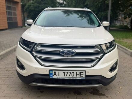 Білий Форд Едж, об'ємом двигуна 2 л та пробігом 99 тис. км за 20500 $, фото 1 на Automoto.ua