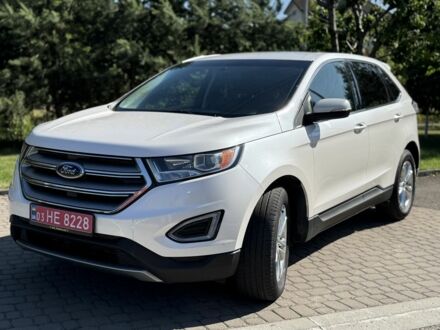 Форд Эдж 2017 в Ровно на Automoto.ua Белый Форд Эдж, объемом двигателя 2 л и пробегом 140 тыс. км за 15500 $, фото 1 на Automoto.ua