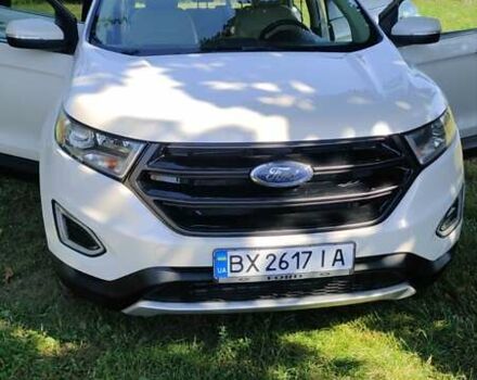 Білий Форд Едж, об'ємом двигуна 2 л та пробігом 192 тис. км за 15777 $, фото 1 на Automoto.ua