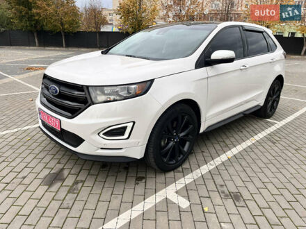 Форд Эдж 2017 в Луцке на Automoto.ua Белый Форд Эдж, объемом двигателя 2.7 л и пробегом 207 тыс. км за 16800 $, фото 1 на Automoto.ua