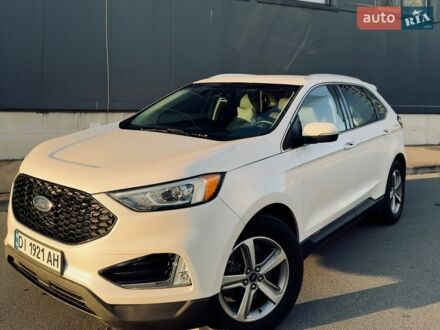 Білий Форд Едж, об'ємом двигуна 2 л та пробігом 93 тис. км за 18500 $, фото 1 на Automoto.ua