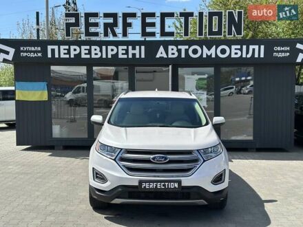 Форд Едж 2018 у Чернівцях на Automoto.ua Білий Форд Едж, об'ємом двигуна 2 л та пробігом 63 тис. км за 17800 $, фото 1 на Automoto.ua