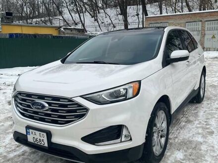 Белый Форд Эдж, объемом двигателя 2 л и пробегом 90 тыс. км за 19900 $, фото 1 на Automoto.ua