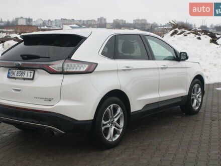Білий Форд Едж, об'ємом двигуна 2 л та пробігом 145 тис. км за 17200 $, фото 1 на Automoto.ua