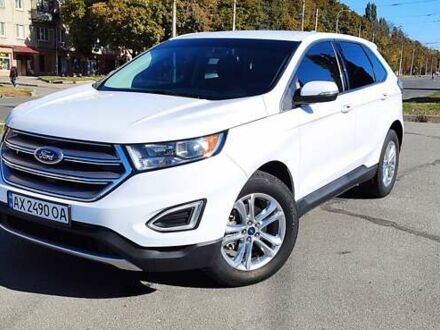 Білий Форд Едж, об'ємом двигуна 2 л та пробігом 93 тис. км за 18990 $, фото 1 на Automoto.ua