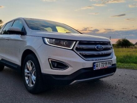 Белый Форд Эдж, объемом двигателя 3.5 л и пробегом 90 тыс. км за 19500 $, фото 1 на Automoto.ua