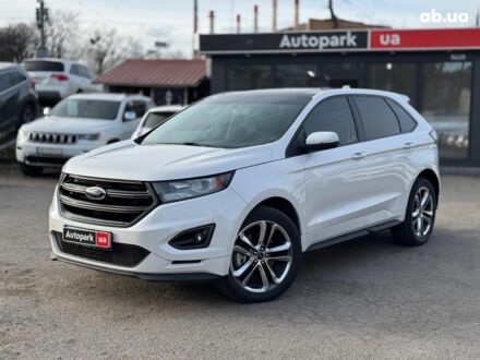 Форд Эдж 2018 в Виннице на Automoto.ua Белый Форд Эдж, объемом двигателя 2.7 л и пробегом 26 тыс. км за 23290 $, фото 1 на Automoto.ua