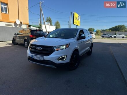 Белый Форд Эдж, объемом двигателя 2 л и пробегом 94 тыс. км за 17990 $, фото 1 на Automoto.ua