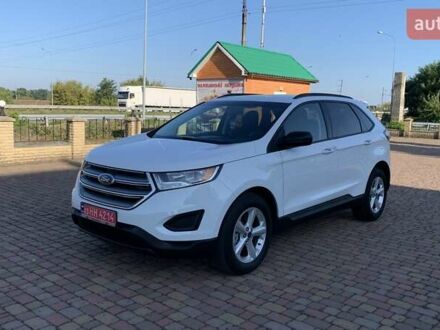 Белый Форд Эдж, объемом двигателя 2 л и пробегом 122 тыс. км за 15490 $, фото 1 на Automoto.ua