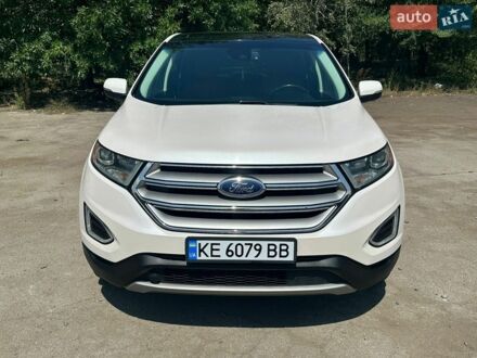 Білий Форд Едж, об'ємом двигуна 2 л та пробігом 196 тис. км за 17500 $, фото 1 на Automoto.ua