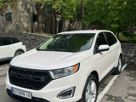 Білий Форд Едж, об'ємом двигуна 2 л та пробігом 165 тис. км за 19500 $, фото 1 на Automoto.ua