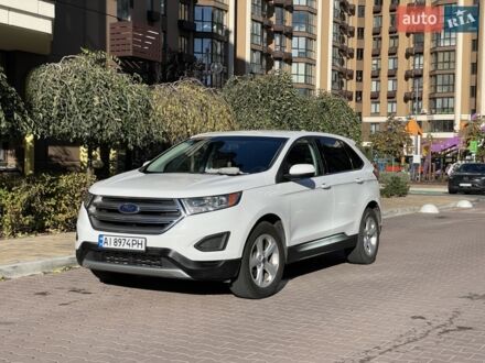 Білий Форд Едж, об'ємом двигуна 2 л та пробігом 130 тис. км за 16500 $, фото 1 на Automoto.ua