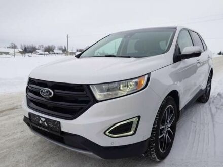 Белый Форд Эдж, объемом двигателя 3.5 л и пробегом 77 тыс. км за 10200 $, фото 1 на Automoto.ua