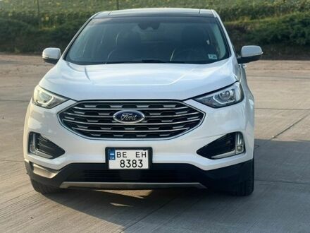Білий Форд Едж, об'ємом двигуна 2 л та пробігом 84 тис. км за 16900 $, фото 1 на Automoto.ua