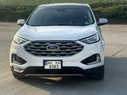 Білий Форд Едж, об'ємом двигуна 2 л та пробігом 85 тис. км за 17150 $, фото 1 на Automoto.ua