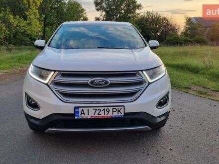 Белый Форд Эдж, объемом двигателя 3.5 л и пробегом 102 тыс. км за 19500 $, фото 1 на Automoto.ua