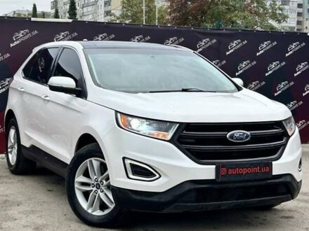 Белый Форд Эдж, объемом двигателя 3.5 л и пробегом 75 тыс. км за 22000 $, фото 1 на Automoto.ua