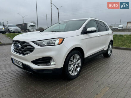 Форд Эдж 2019 в Львове на Automoto.ua Белый Форд Эдж, объемом двигателя 2 л и пробегом 45 тыс. км за 16999 $, фото 1 на Automoto.ua