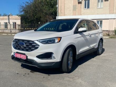 Білий Форд Едж, об'ємом двигуна 2 л та пробігом 88 тис. км за 24000 $, фото 1 на Automoto.ua