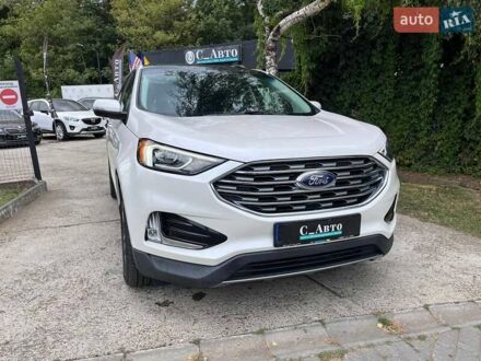 Белый Форд Эдж, объемом двигателя 2 л и пробегом 42 тыс. км за 21400 $, фото 1 на Automoto.ua