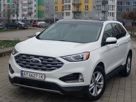 Белый Форд Эдж, объемом двигателя 2 л и пробегом 106 тыс. км за 19200 $, фото 1 на Automoto.ua