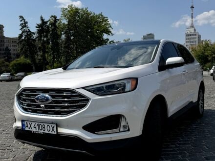 Білий Форд Едж, об'ємом двигуна 2 л та пробігом 179 тис. км за 20502 $, фото 1 на Automoto.ua