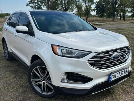 Белый Форд Эдж, объемом двигателя 2 л и пробегом 50 тыс. км за 21700 $, фото 1 на Automoto.ua