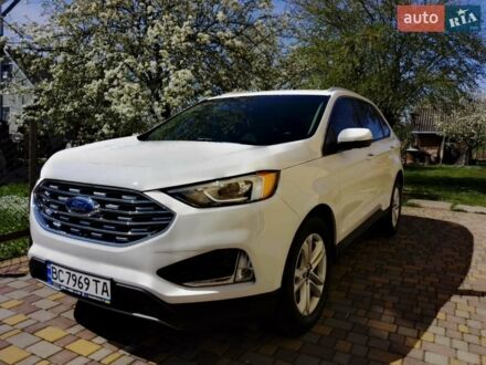 Білий Форд Едж, об'ємом двигуна 2 л та пробігом 153 тис. км за 17200 $, фото 1 на Automoto.ua