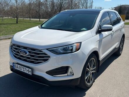 Білий Форд Едж, об'ємом двигуна 2 л та пробігом 50 тис. км за 23500 $, фото 1 на Automoto.ua