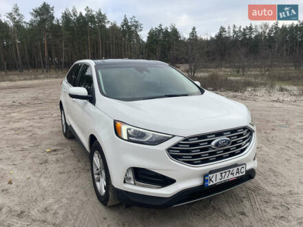 Форд Эдж 2019 в Киеве на Automoto.ua Белый Форд Эдж, объемом двигателя 2 л и пробегом 86 тыс. км за 18799 $, фото 1 на Automoto.ua