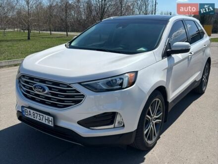 Белый Форд Эдж, объемом двигателя 2 л и пробегом 47 тыс. км за 20900 $, фото 1 на Automoto.ua