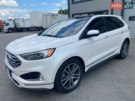 Белый Форд Эдж, объемом двигателя 2 л и пробегом 246 тыс. км за 16900 $, фото 1 на Automoto.ua