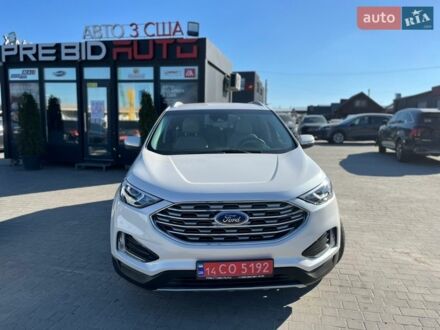 Білий Форд Едж, об'ємом двигуна 2 л та пробігом 141 тис. км за 17500 $, фото 1 на Automoto.ua